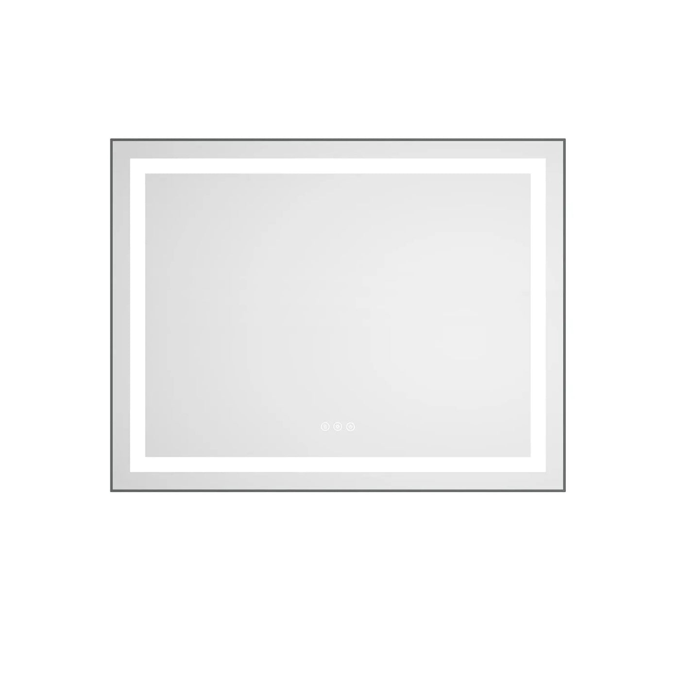 36" x 28" LED Bathroom Mirror with Front and Backlight by HouseOfZazla