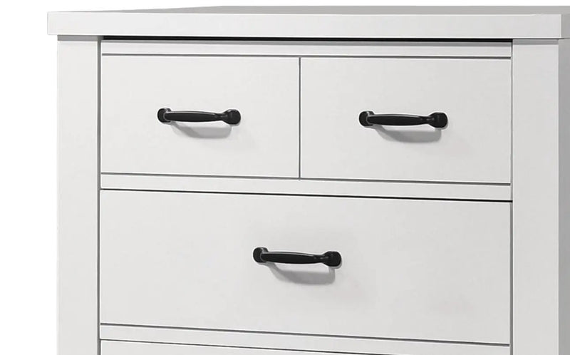 Cassini - 3 Piece Bedroom Set - White by Unique Piece Furniture