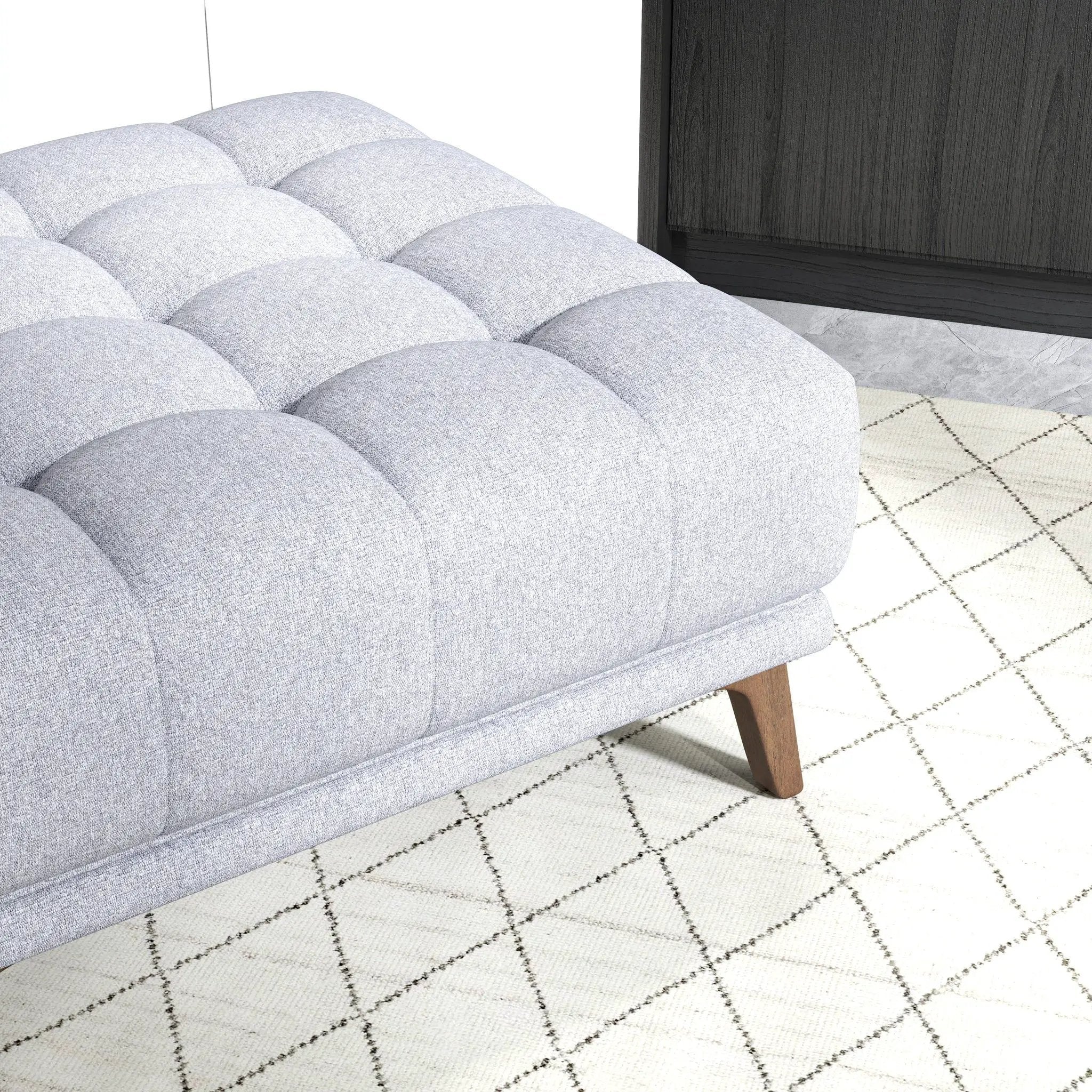 Addison - Square Upholstered Ottoman by Unique Piece Furniture
