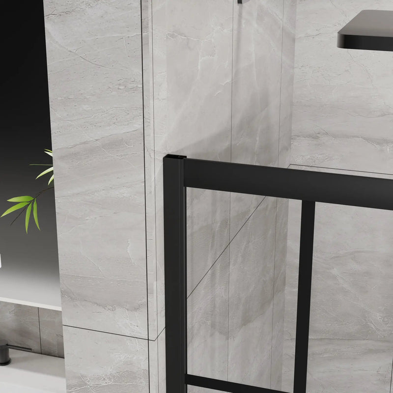 Goodyo Corner Shower Door - 36" D x 36" W x 72" H by HouseOfZazla