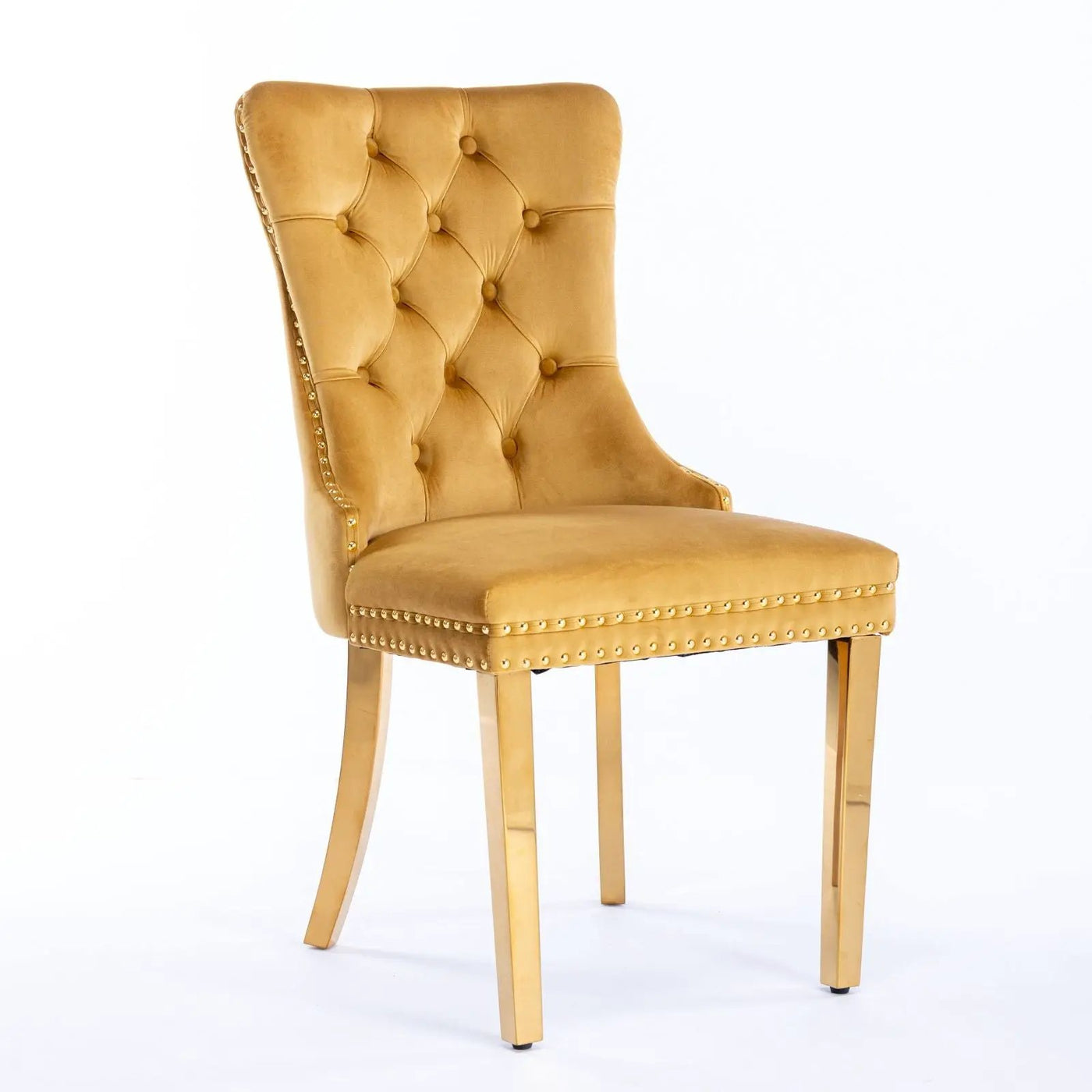 Nikki - Modern, High-End Tufted Dining Chair (Set of 2) by HouseOfZazla