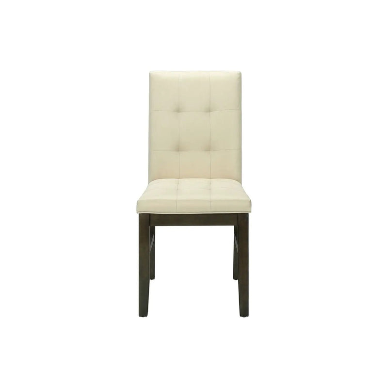 Dining Chair, Upholstered, Dining Room, Transitional (Set of 2) - Cream by Unique Piece Furniture