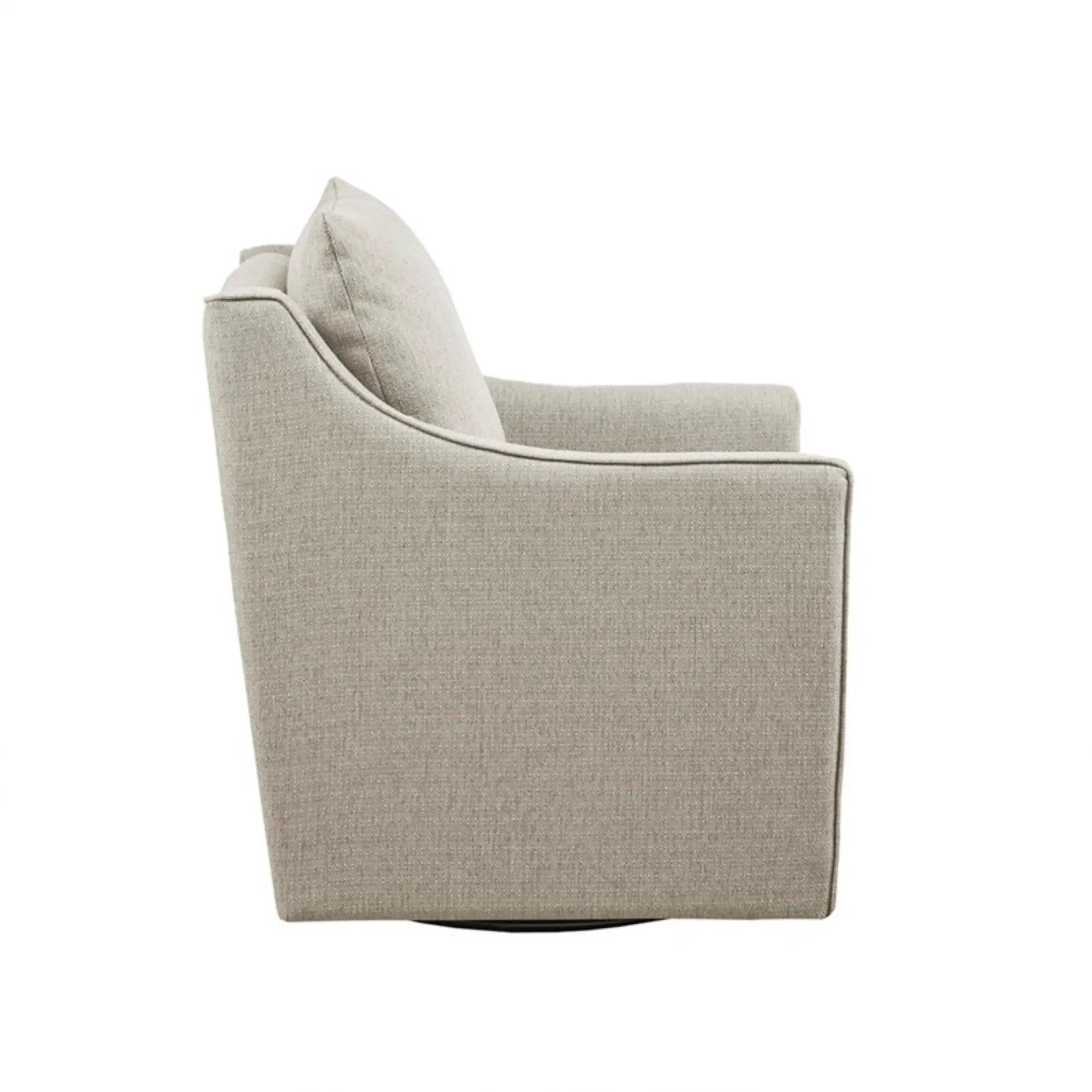 Bedford - Swivel Armchair - Natural by HouseOfZazla
