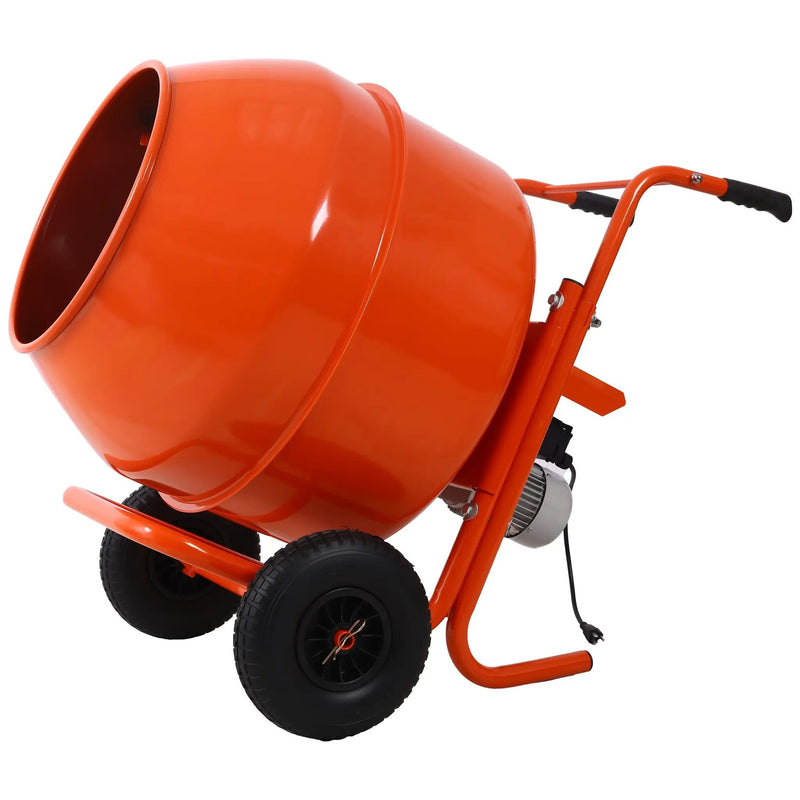 224L 8CUFT Portable Cement Mixer by HouseOfZazla