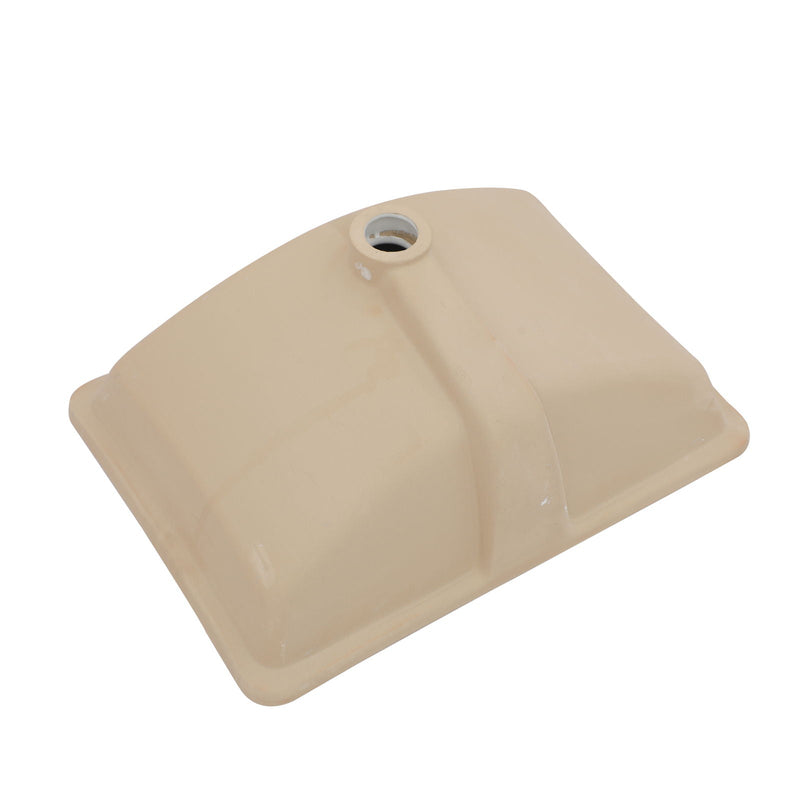 Modern Ceramic Undermount Bathroom Sink With Overflow, High Quality by HouseOfZazla