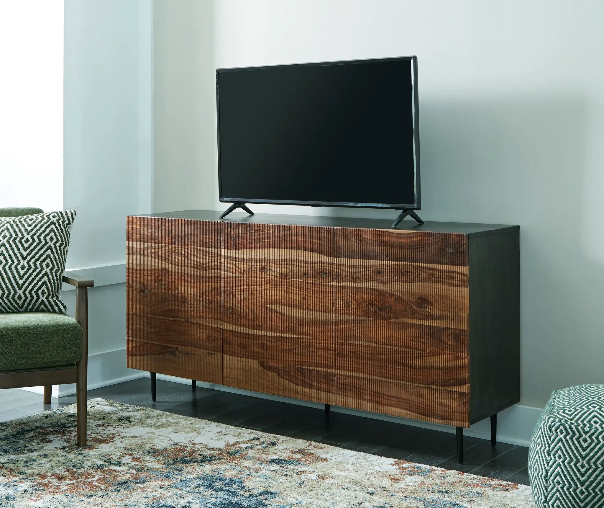 Darrey - Accent Cabinet - Natural / Brown by Unique Piece Furniture