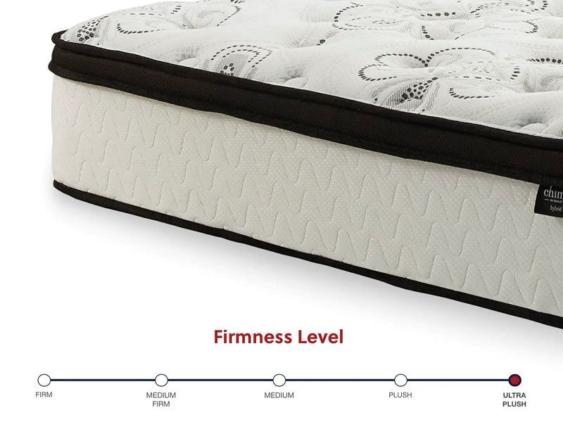 Chime 12 Inch Hybrid - Ultra Plush Hybrid Mattress by Unique Piece Furniture