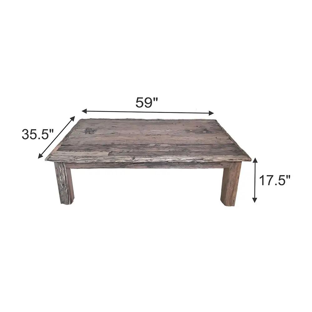 Rustic Coffee Table - Wood by HouseOfZazla