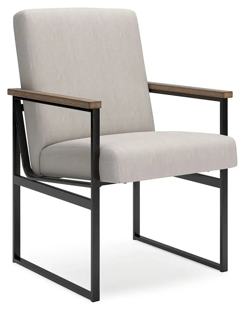 Montia - Home Office Desk, Desk Chair, Bookcase - Light Brown by Unique Piece Furniture