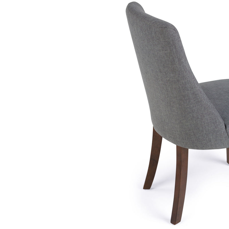 Walden - Deluxe Dining Chair (Set of 2) - Slate Gray by HouseOfZazla