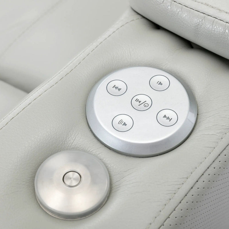 Power Motion Recliner Electric Power Recliner With USB Charging Port, Hidden Arm Storage, Convenient Cup Holder And tooth Speaker by HouseOfZazla