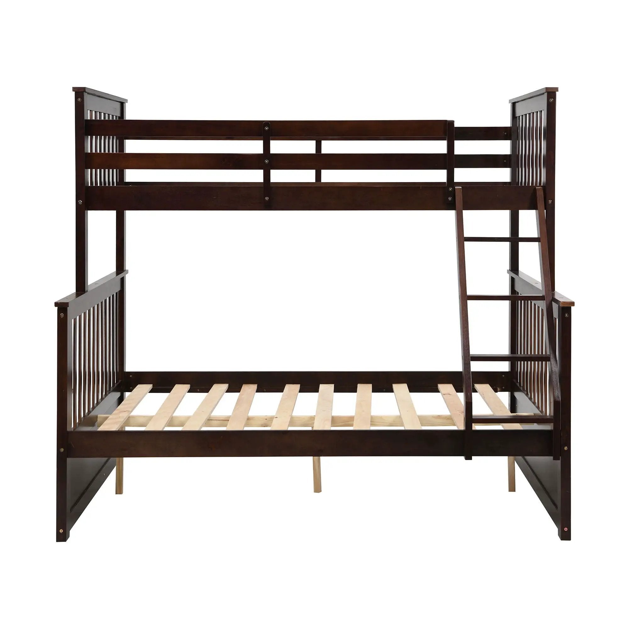 Bunk Bed With Ladder, And Safety Guard Rails by Unique Piece Furniture