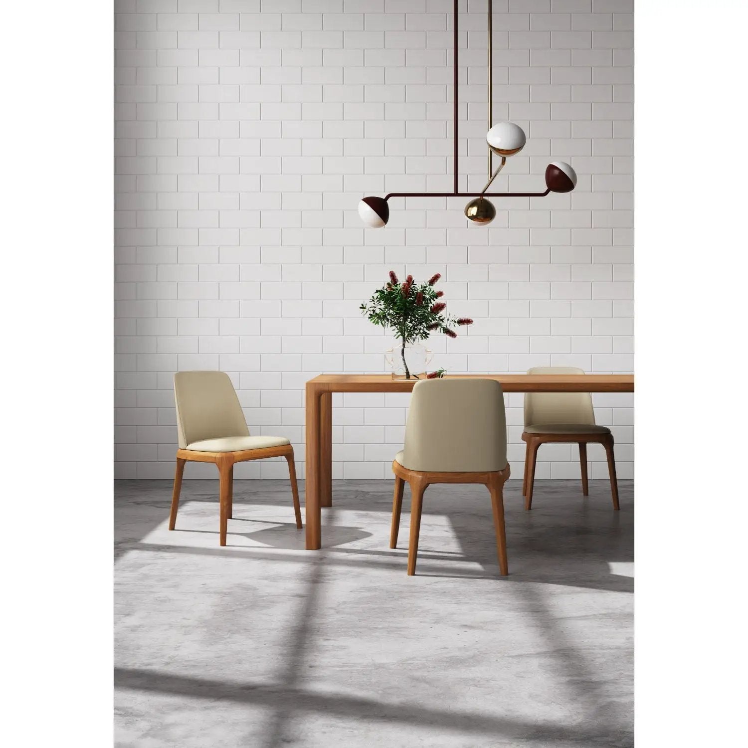 Courding - Dining Chair - Tan