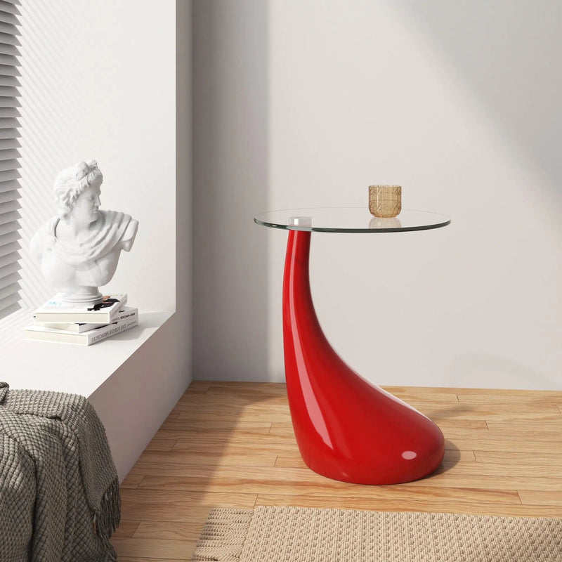 Lava - Accent Table With Curved Base by HouseOfZazla