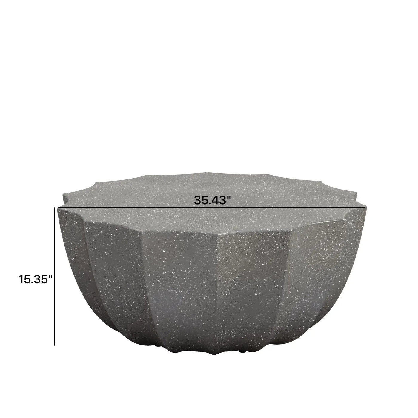 Modern Round Coffee Table For Indoor / Outdoor by HouseOfZazla