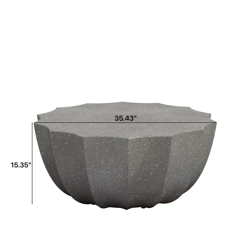 Modern Round Coffee Table For Indoor / Outdoor