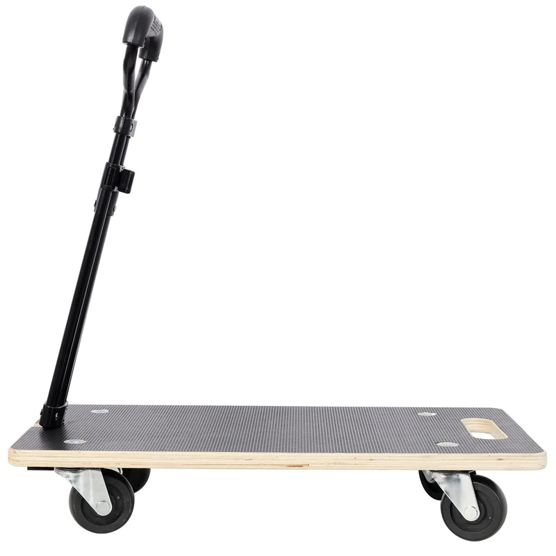 Heavy Duty Wooden Rectangle Moving Dolly by HouseOfZazla