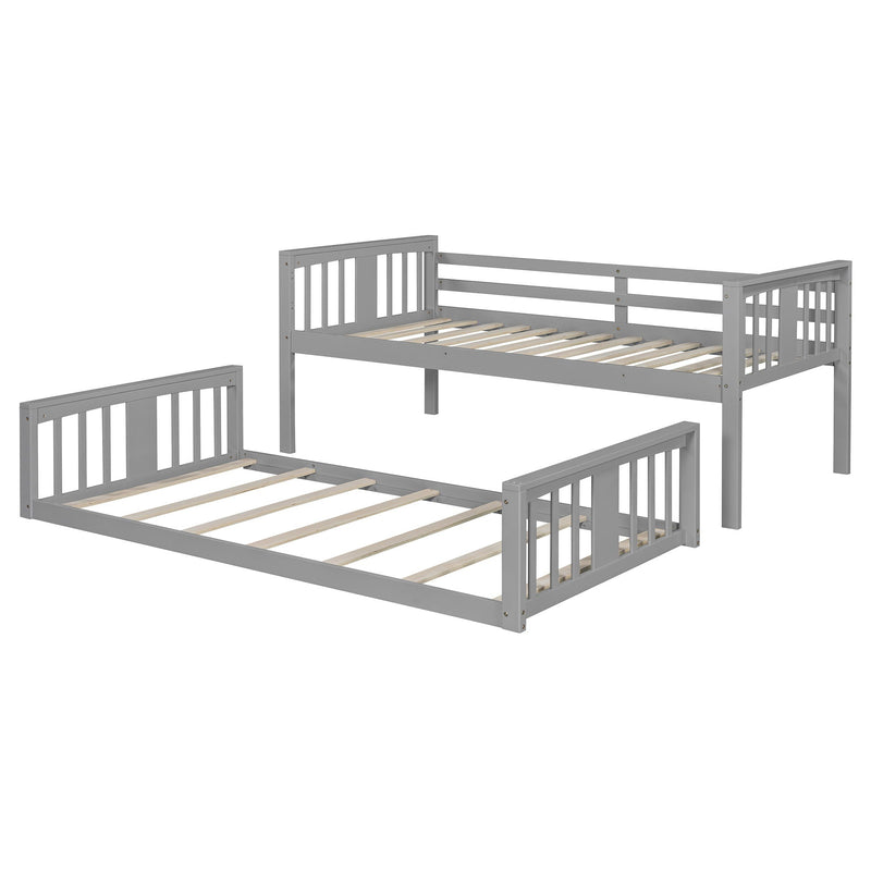 Solid Construction Bunk Bed & Ladder by HouseOfZazla