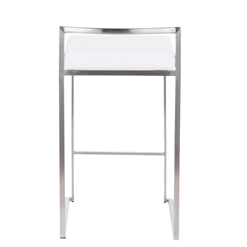 Fuji - Contemporary Elegant Stackable Counter Stool Set by HouseOfZazla
