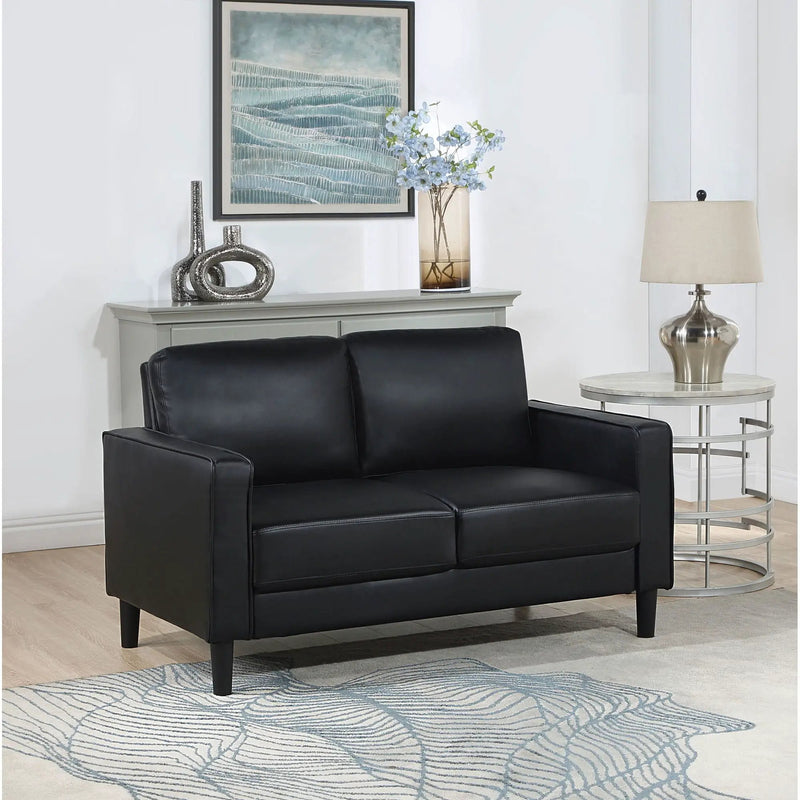 Farallone - Track Arm Loveseat by HouseOfZazla