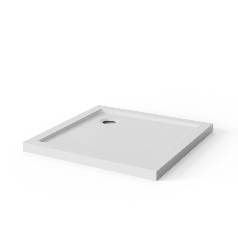 In Corner Drain Shower Base by HouseOfZazla