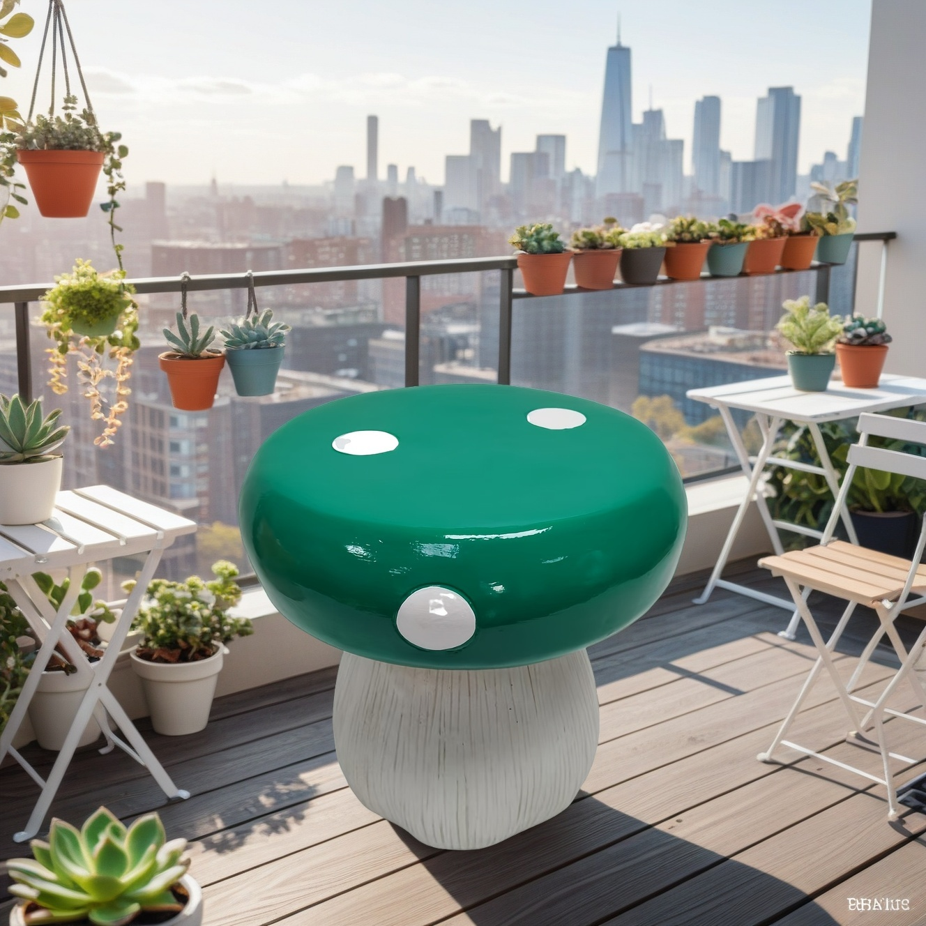 Mushroom Model Resin Stool by HouseOfZazla