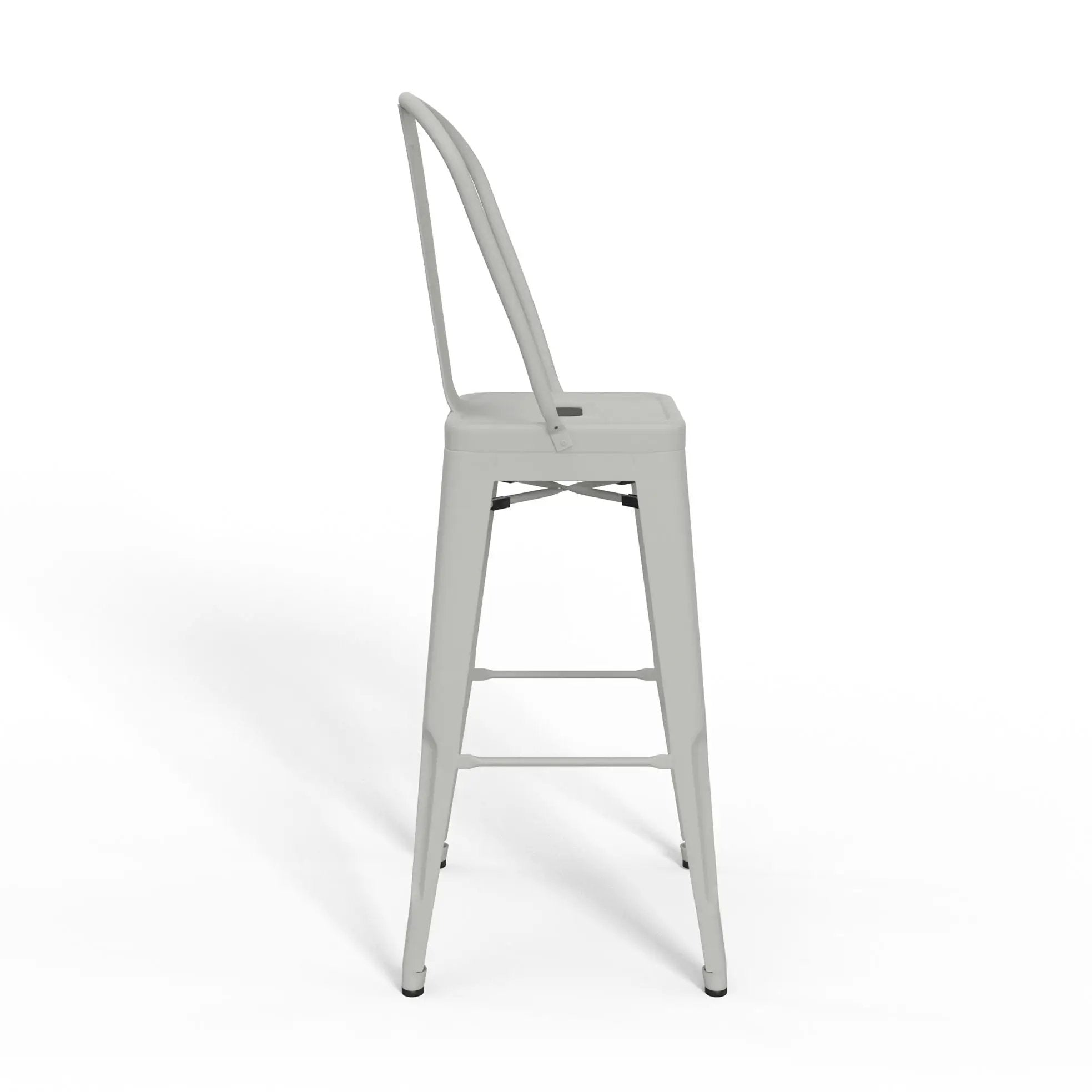 Fletcher - Handcrafted Metal Stool (Set of 2) by HouseOfZazla