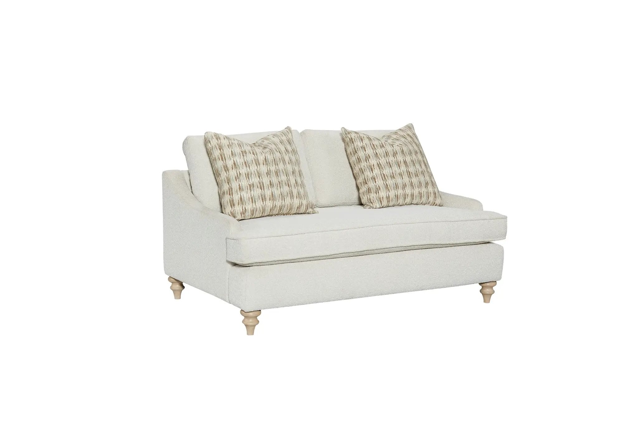 Loveseat Reversible Cushion with 2 Pillows by HouseOfZazla