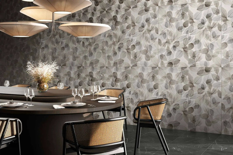 Deco Xl Autumn Leaf Look Porcelain Tiles 24x48 by landmarkceramics
