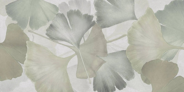 Deco Xl Green Ginkgo Look Porcelain Tiles 24x48