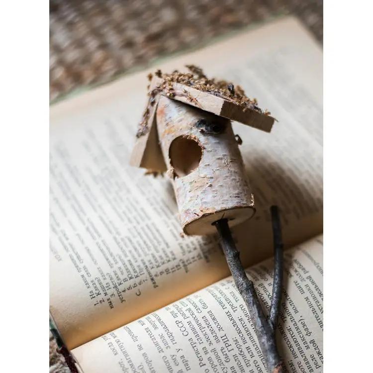 Decorative Bird House Planter Stakes Randomly Picked Set of 3 by RusticReach