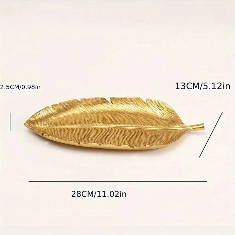 [Decorative Item] Decorative Item For Living Room Or Bedroom, Featuring A Single Leaf Design by House Of Avana
