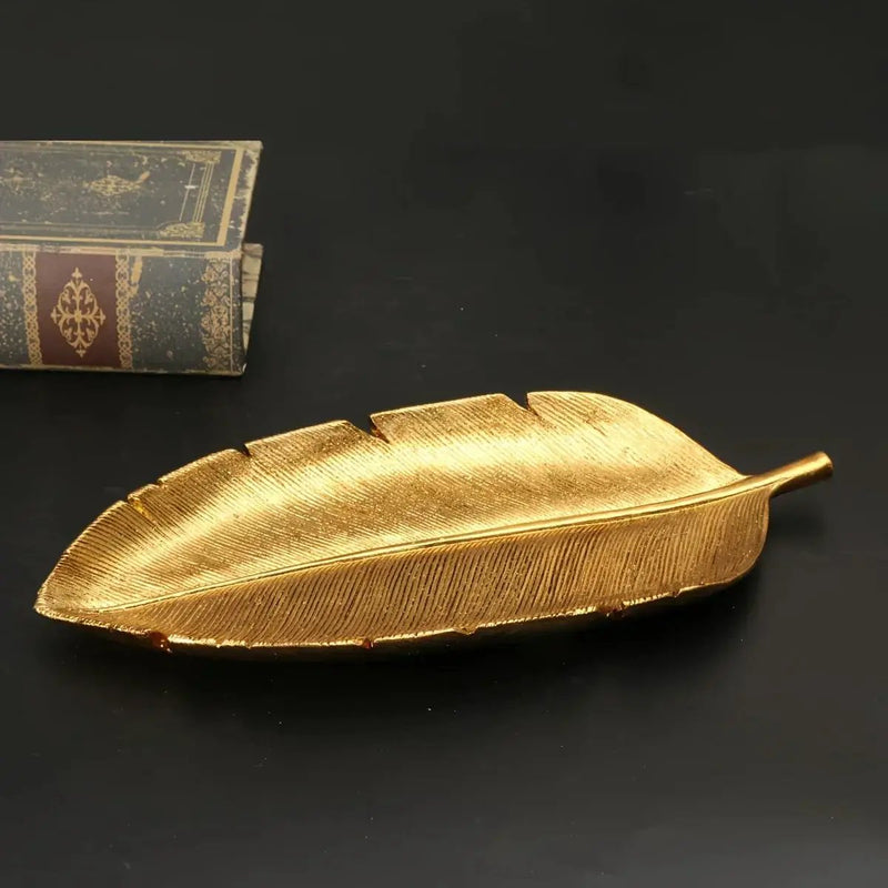 [Decorative Item] Decorative Item For Living Room Or Bedroom, Featuring A Single Leaf Design by House Of Avana