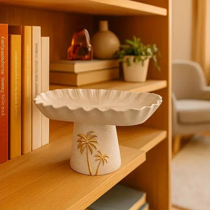 Decorative Tray - Ramadan Lotus Leaf Shaped by House Of Avana