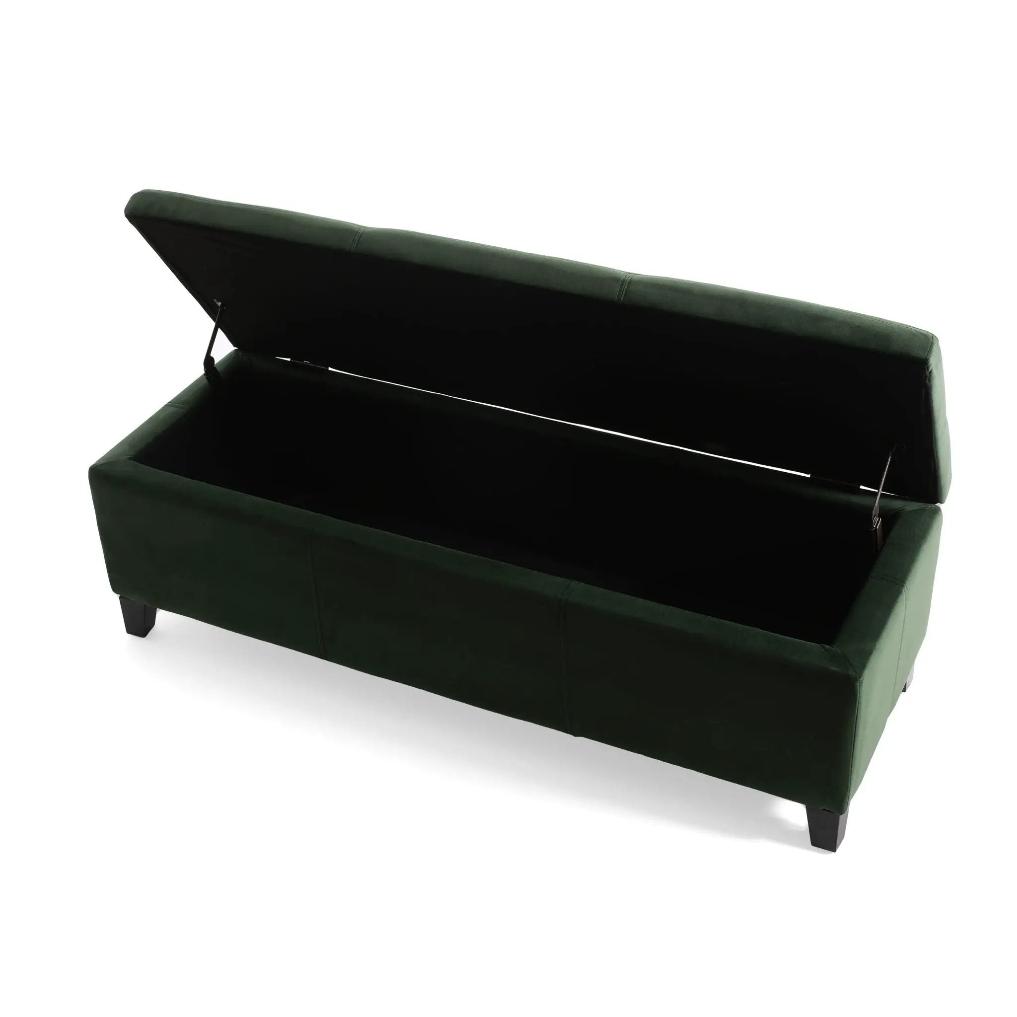 Upholstered Storage Ottoman Bench by HouseOfZazla