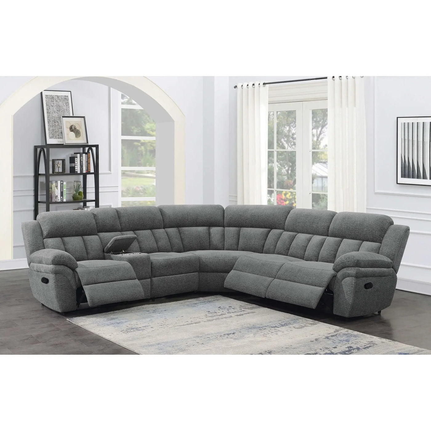 Divine - 6 Piece Reclining Sectional by HouseOfZazla