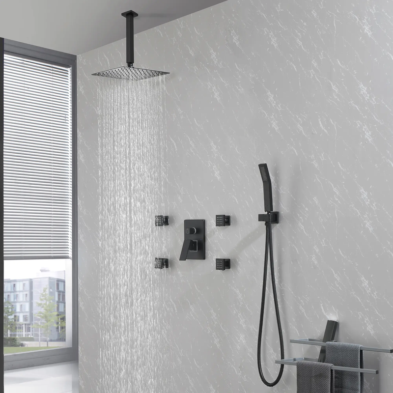 10-Inch Matte Shower System by HouseOfZazla