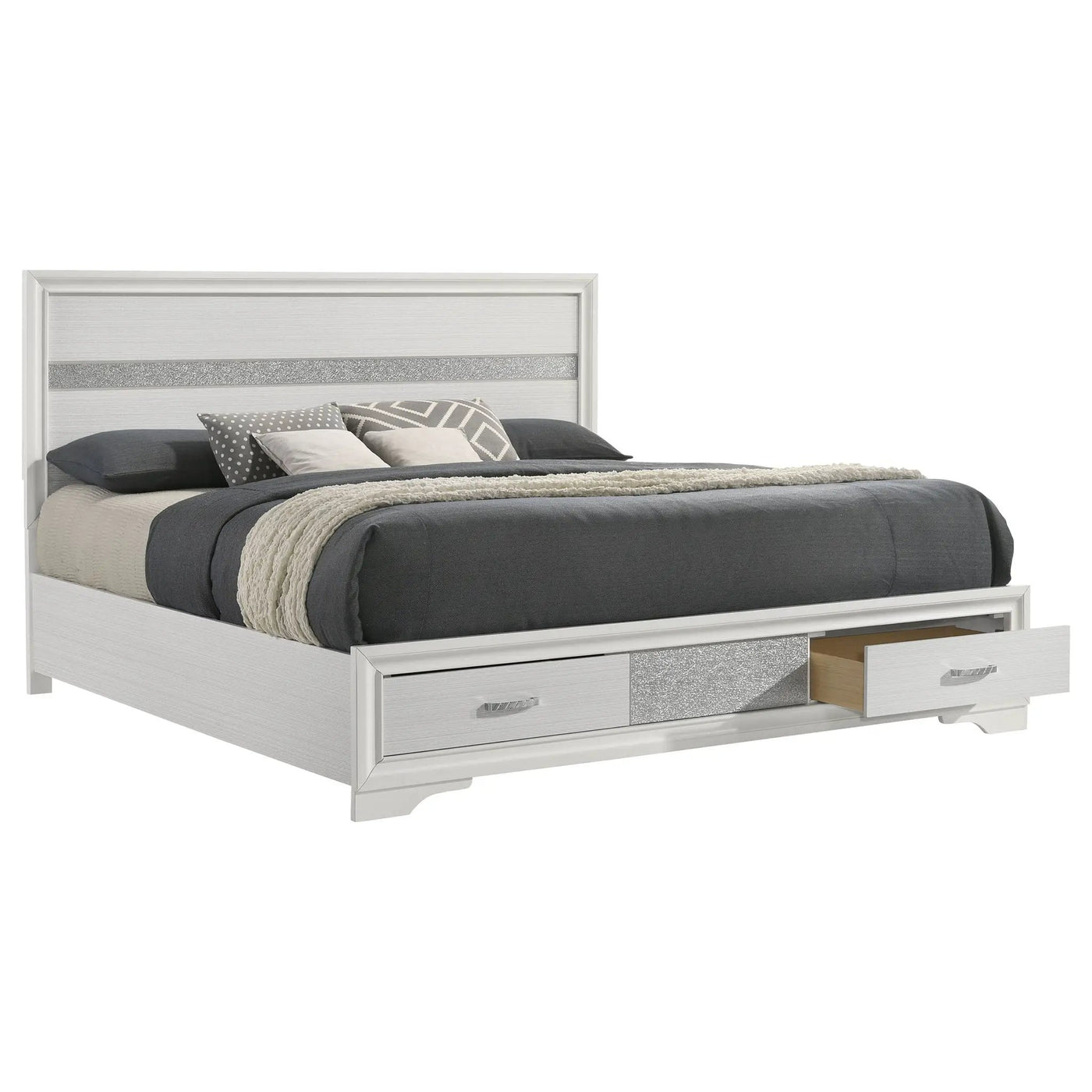 Storage Platform Bed 2 Drawer by HouseOfZazla