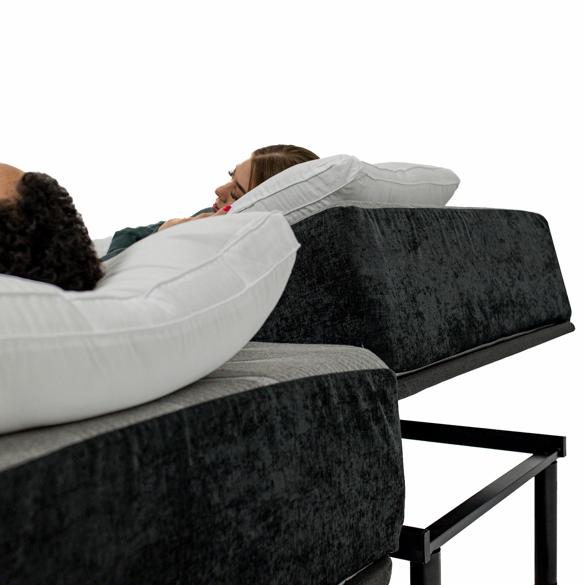 Quick Assembly Adjustable Bed Frame With Voice Activated Controls by HouseOfZazla