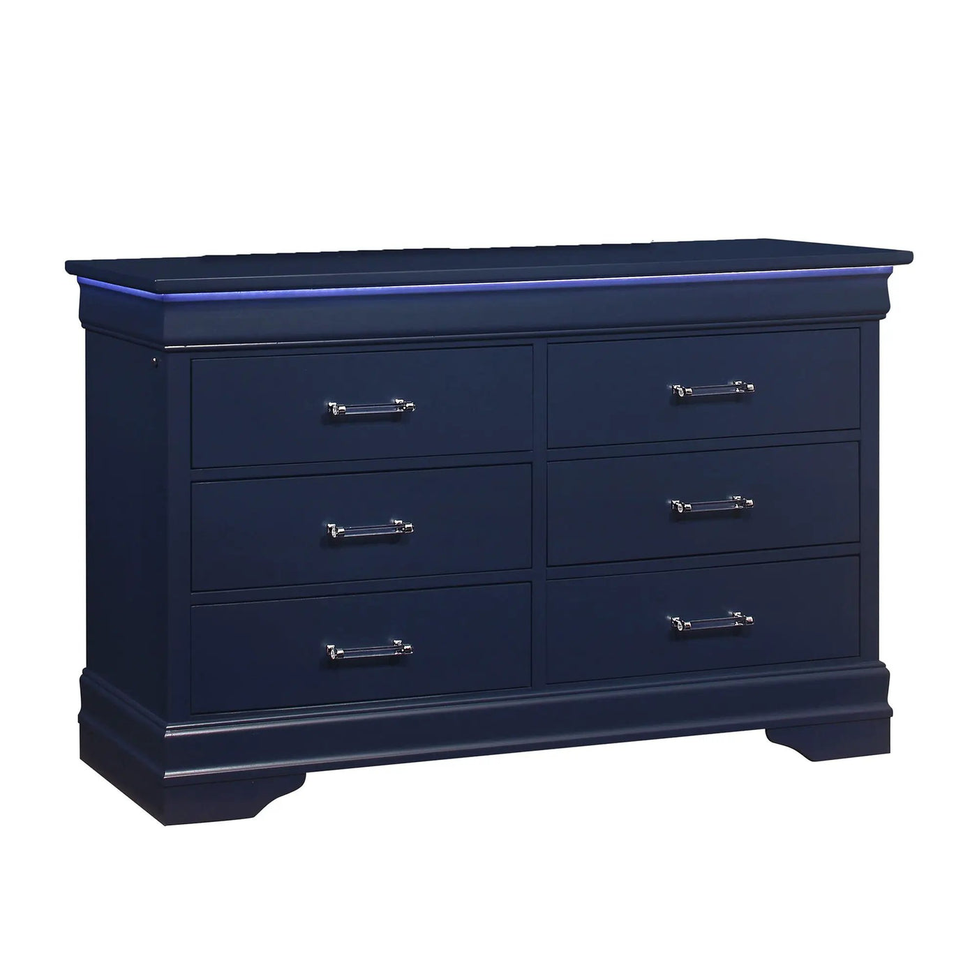 Charlston - 5 Piece Bedroom Set With LED Headboard by HouseOfZazla
