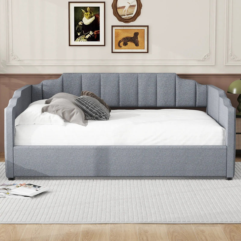 Modern Upholstered Daybed With Underneath Storage by HouseOfZazla