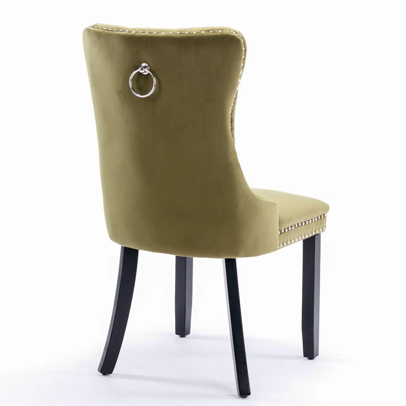 Nikki - High-End Tufted Dining Chair (Set of 2) by HouseOfZazla