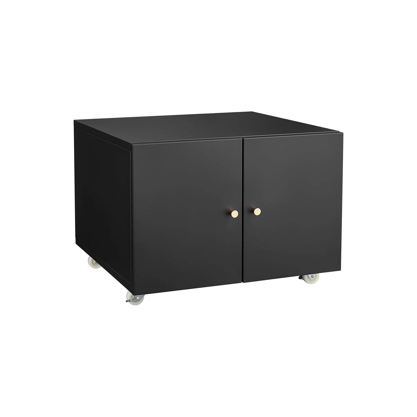 Office Furniture Copier Cabinet 2 Door Steel Copier Stand Mobile Pedestal File Printer Stand by Unique Piece Furniture
