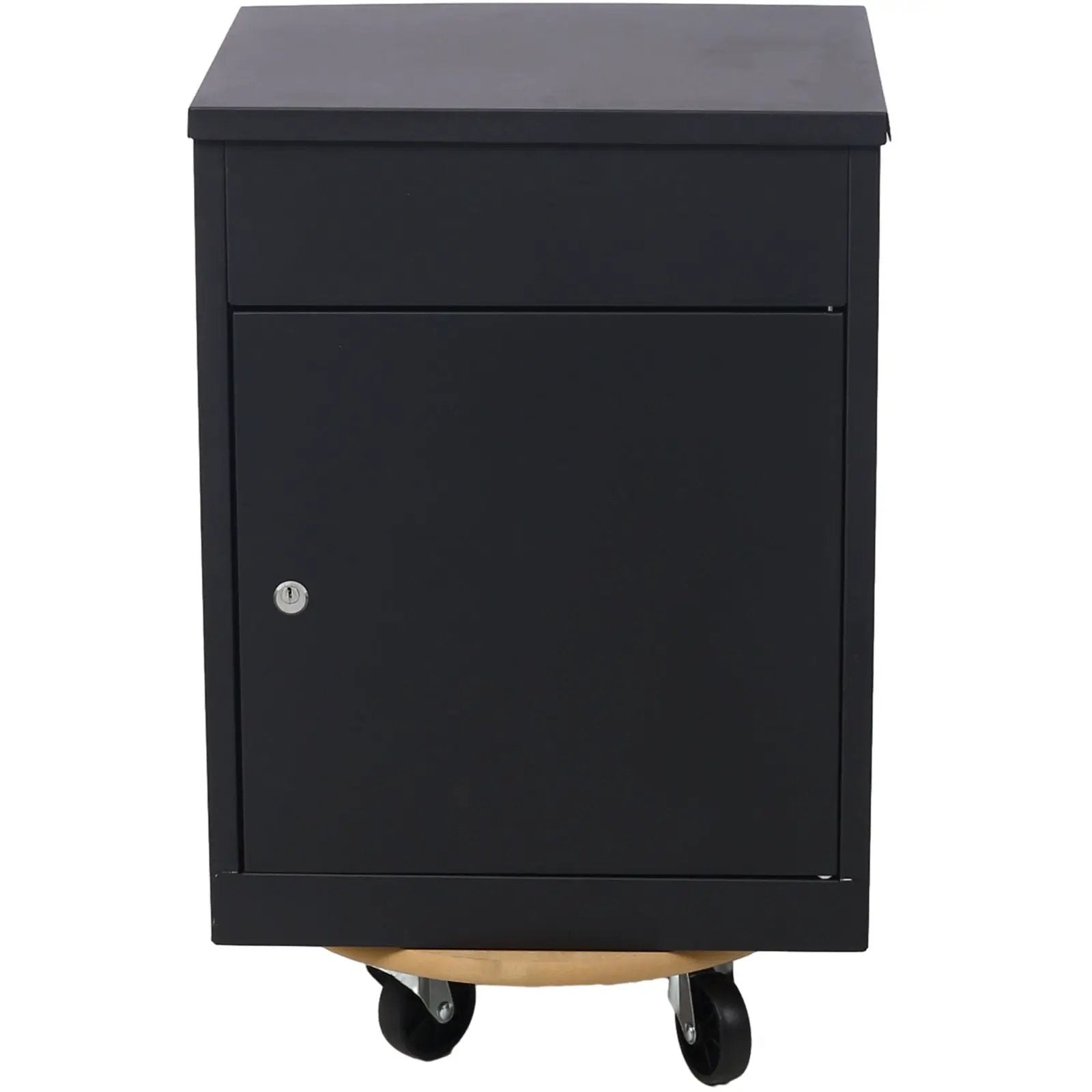 Furniture Moving Dolly, Heavy Duty Wood Rolling Mover With Wheels For Piano Couch Fridge Heavy Items, Securely Holds 500 Lbs (2 Piece Round Platform) - Natural by Unique Piece Furniture