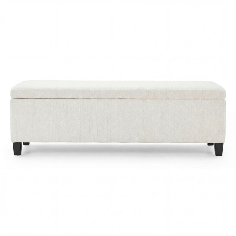 Upholstered Storage Ottoman Bench by HouseOfZazla