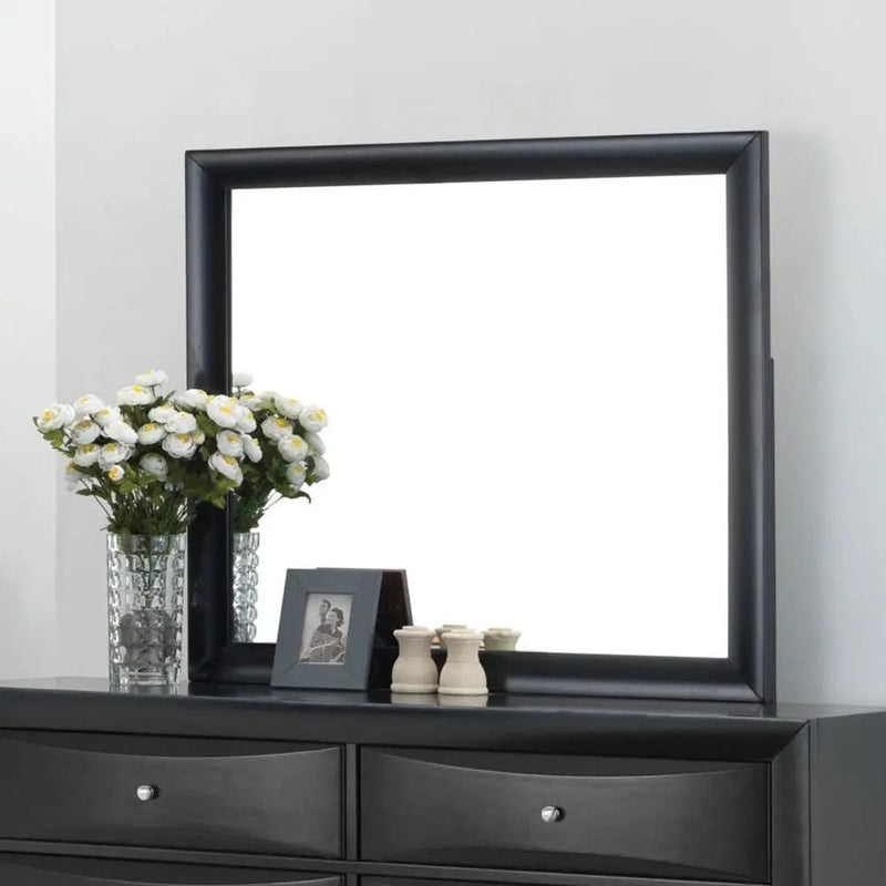 Ireland - 40" Mirror - Black by Unique Piece Furniture