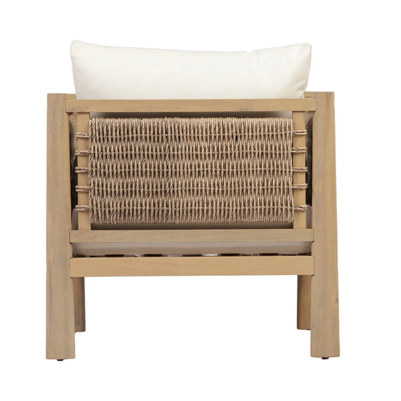 Outdoor Acacia Wood Patio Chair by HouseOfZazla