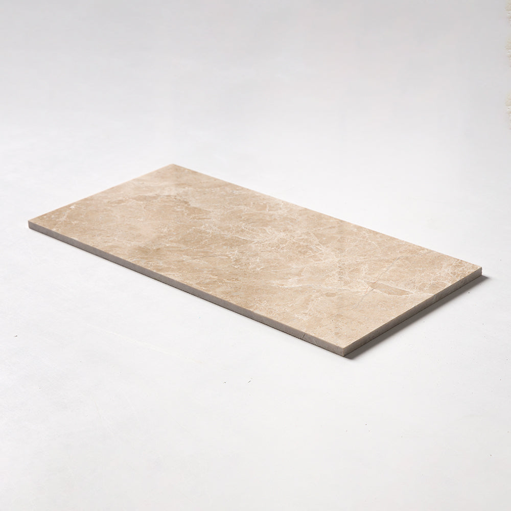 Delicate Beige Polished Marble Tiles 12x24 Marble Polished 12x24 Tiles — 2