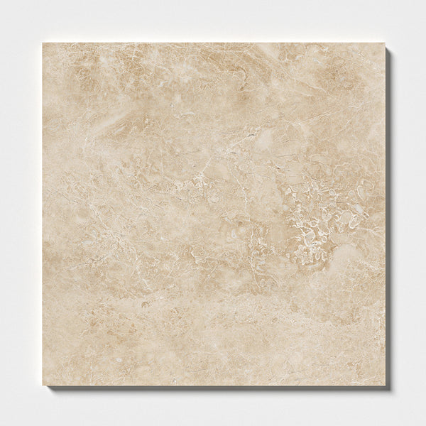 Delicate Beige Polished Marble Tiles 18x18