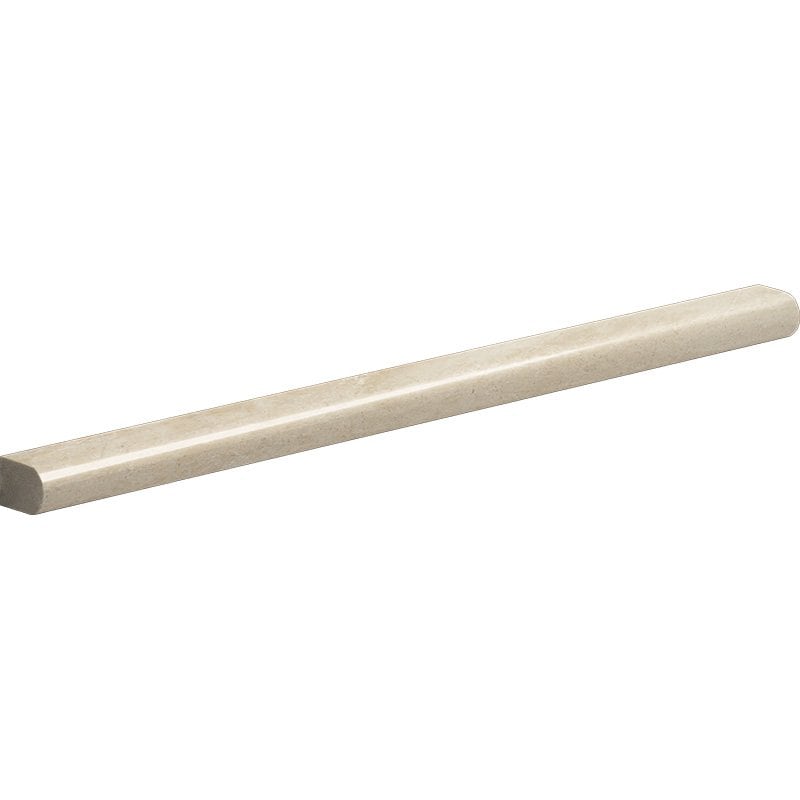 Delicate Beige Polished Pencil Liner Marble Moldings 1/2x12 Marble Polished 2x12 Moldings